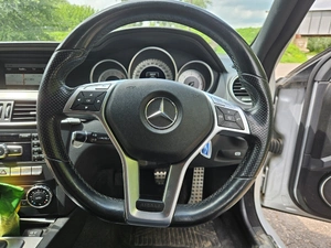 Mercedes W204 C-class руль AMG рестайл, кермо